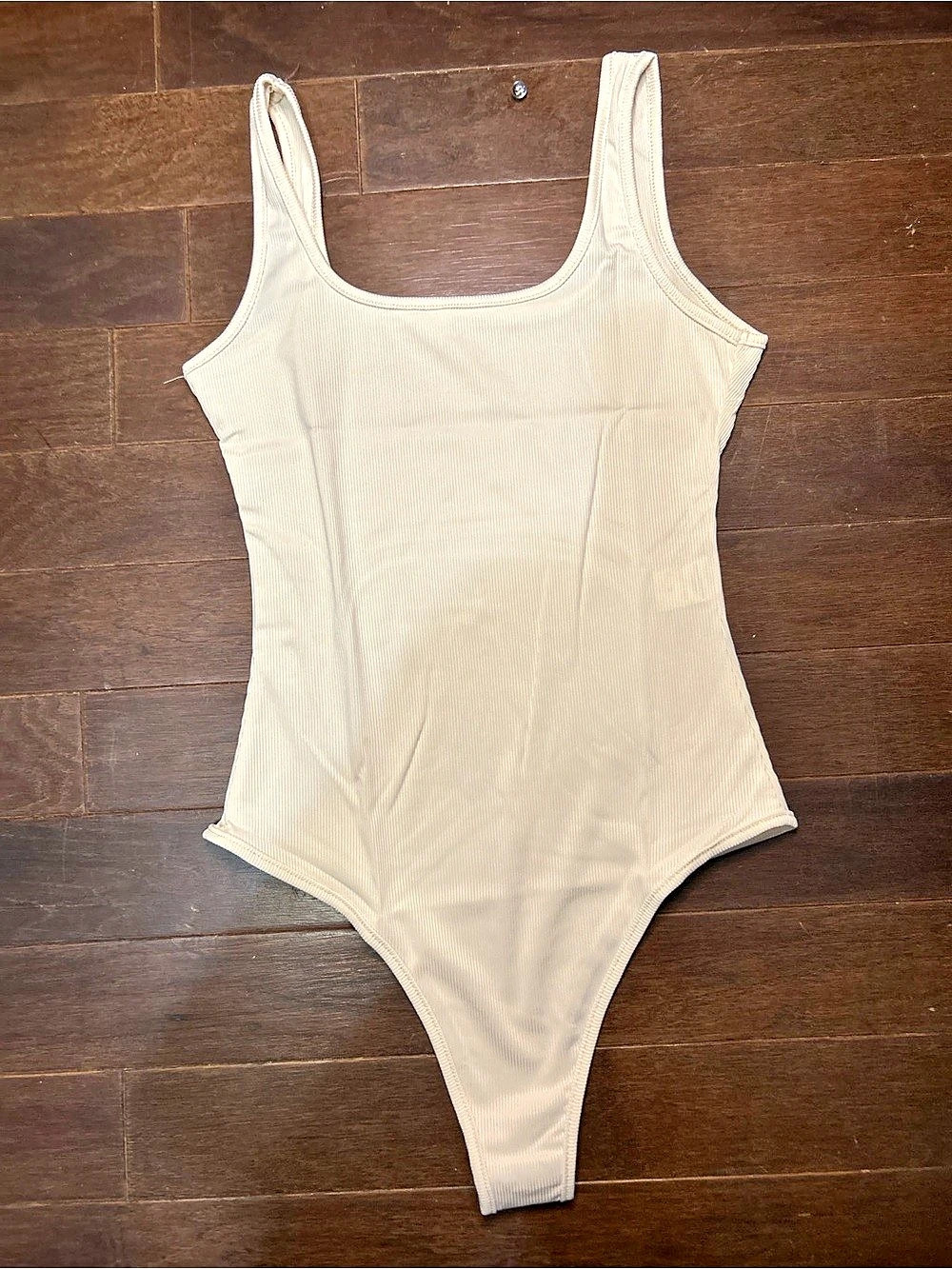 Cream One-Piece Swimsuit Like New